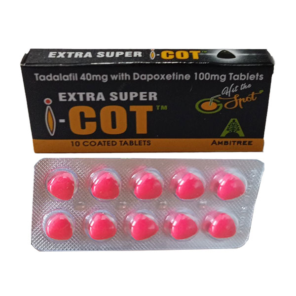 印度紅魔|EXTRA SUPER I-COT|犀利士雙效片|延時助勃首選|提升男性性能力|10粒/盒 - 2