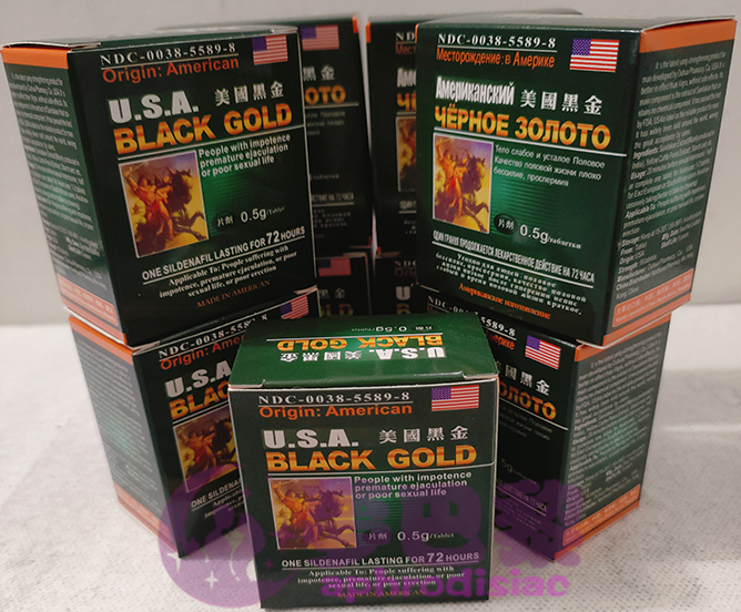 美國黑金BLACKGOLD|男性補腎壯陽佳品|增強男性性功能|治療男性陽萎早洩|天然成分無副作用|強效助勃增硬 - 2